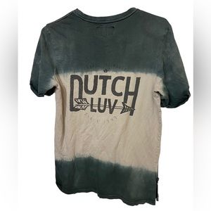 High End DUTCH BROS Employee Soft Tie Dye Women’s M T-Shirt MINTY LUV